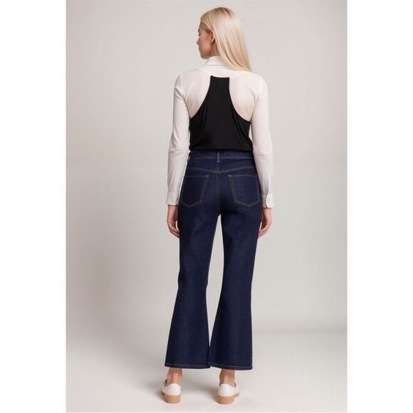 Johnny Was Marseille Baby Boot Cut Jeans Dark Wash sz 25 NWT - Picture 2 of 16